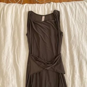 SOLD - Kim Schalk green midi dress - XS